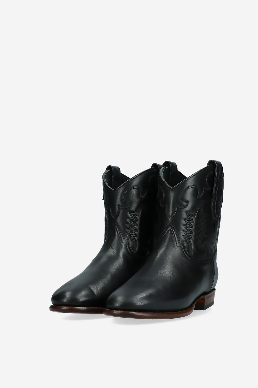 Early midnight leather western boots