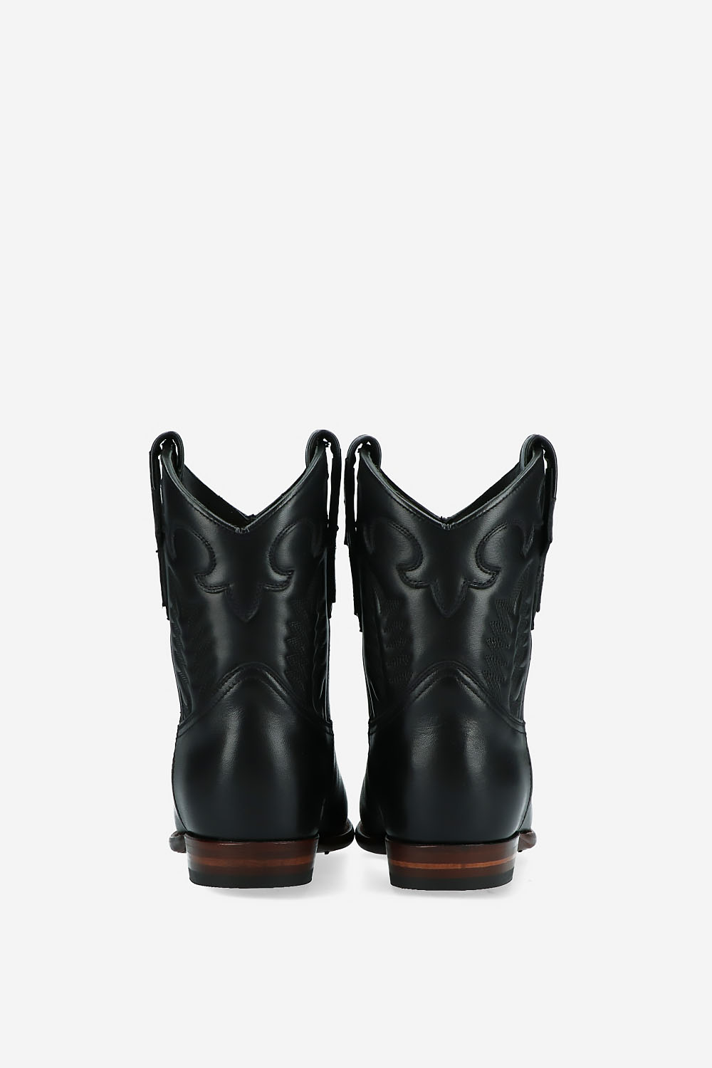Early midnight leather western boots