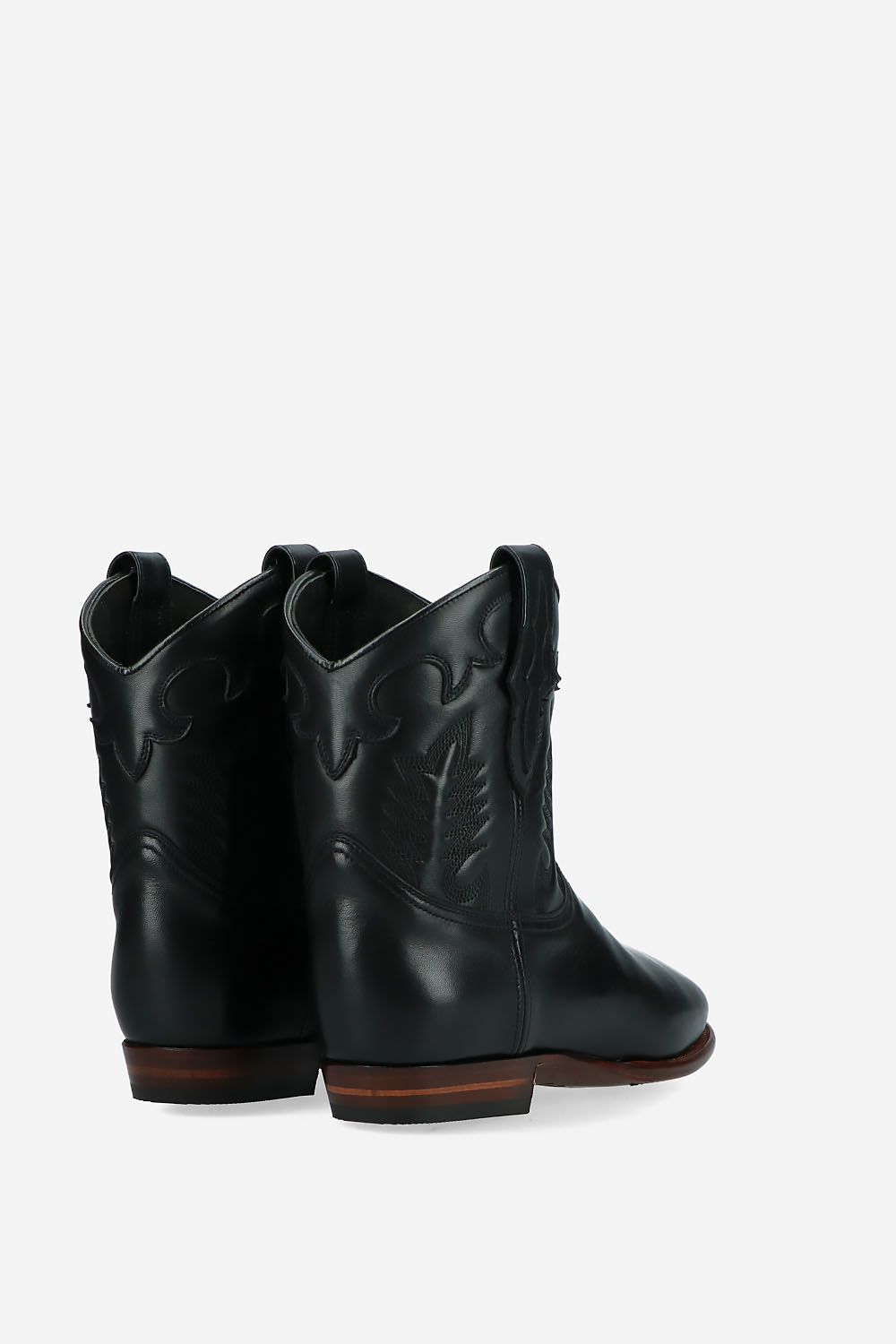 Early midnight leather western boots