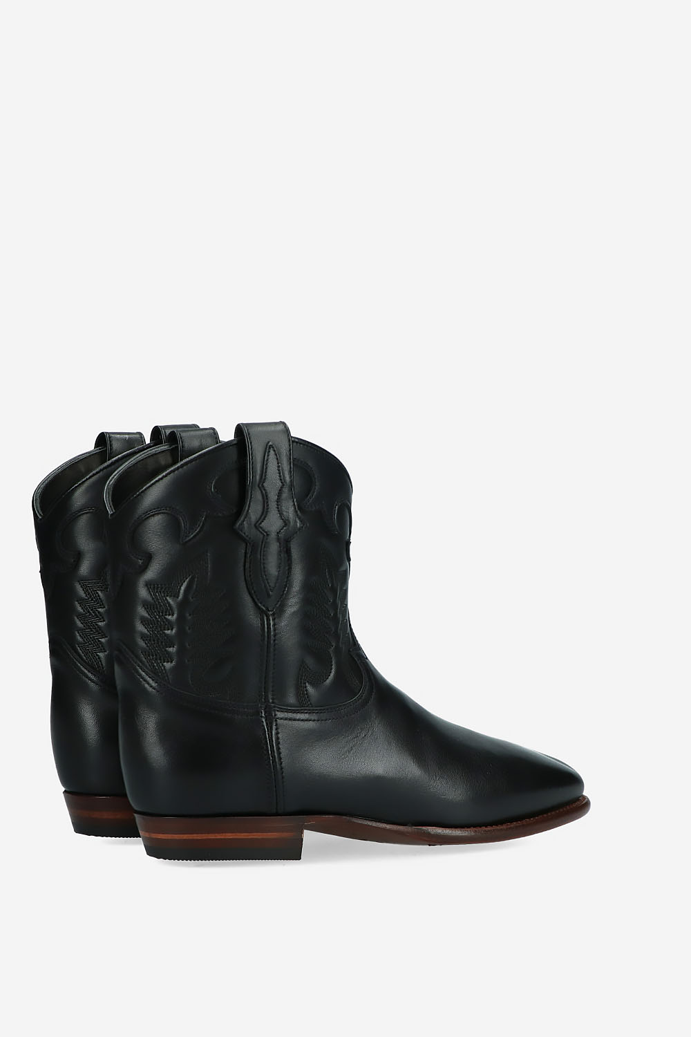 Early midnight leather western boots