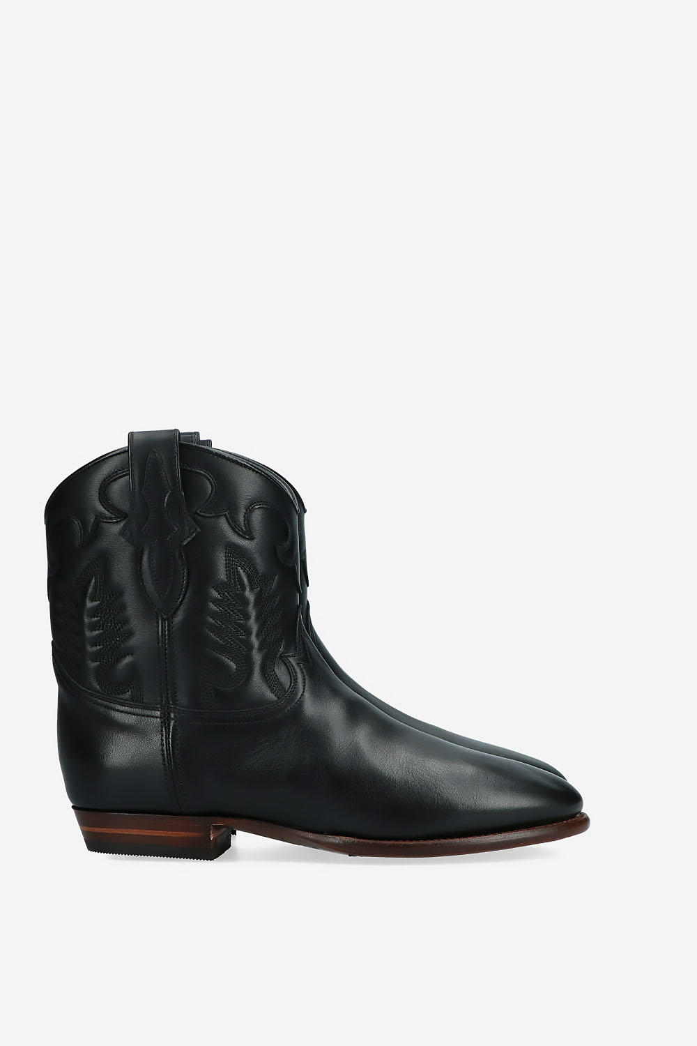 Early midnight leather western boots