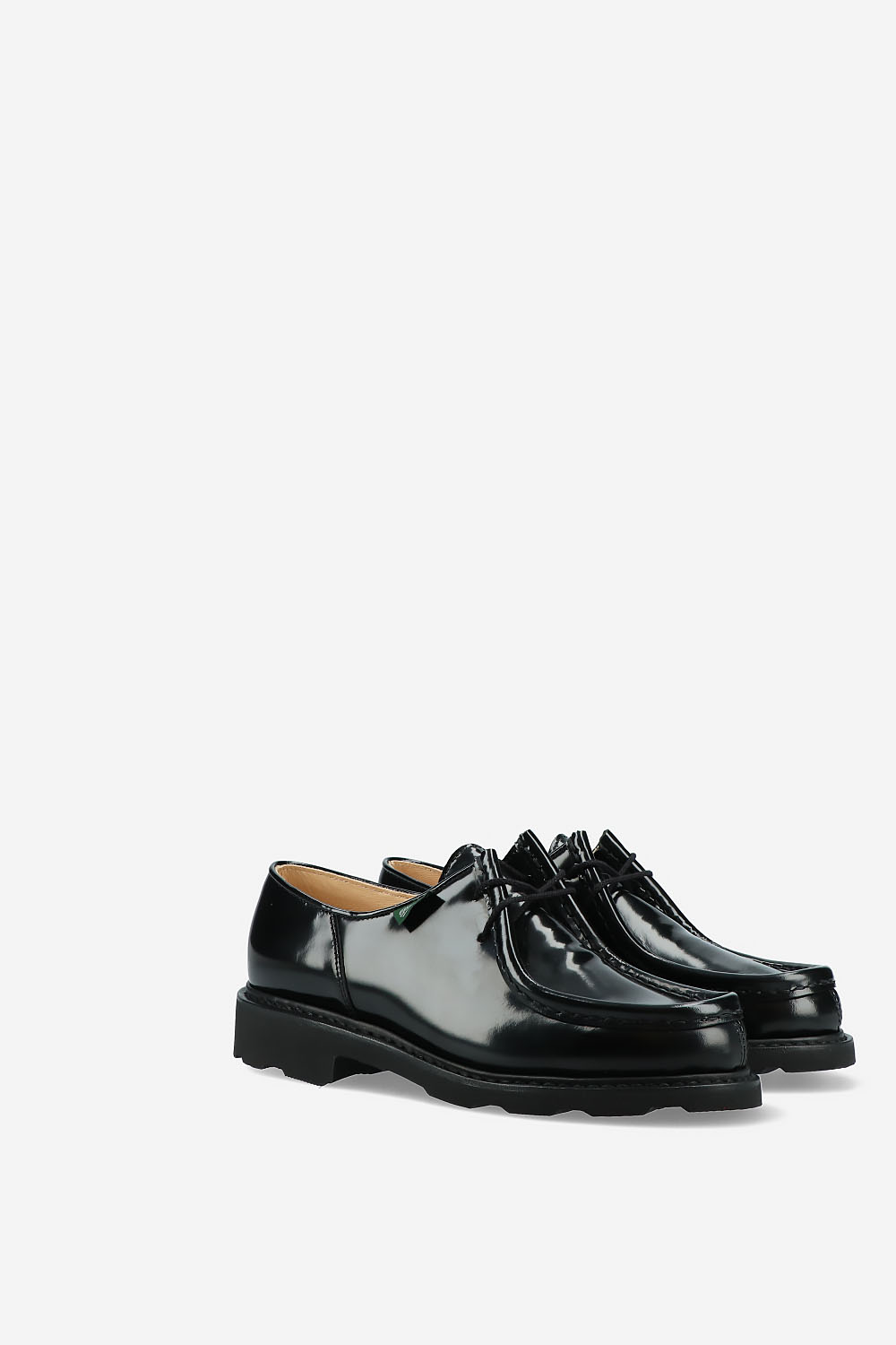 Michael leather lace-up loafers