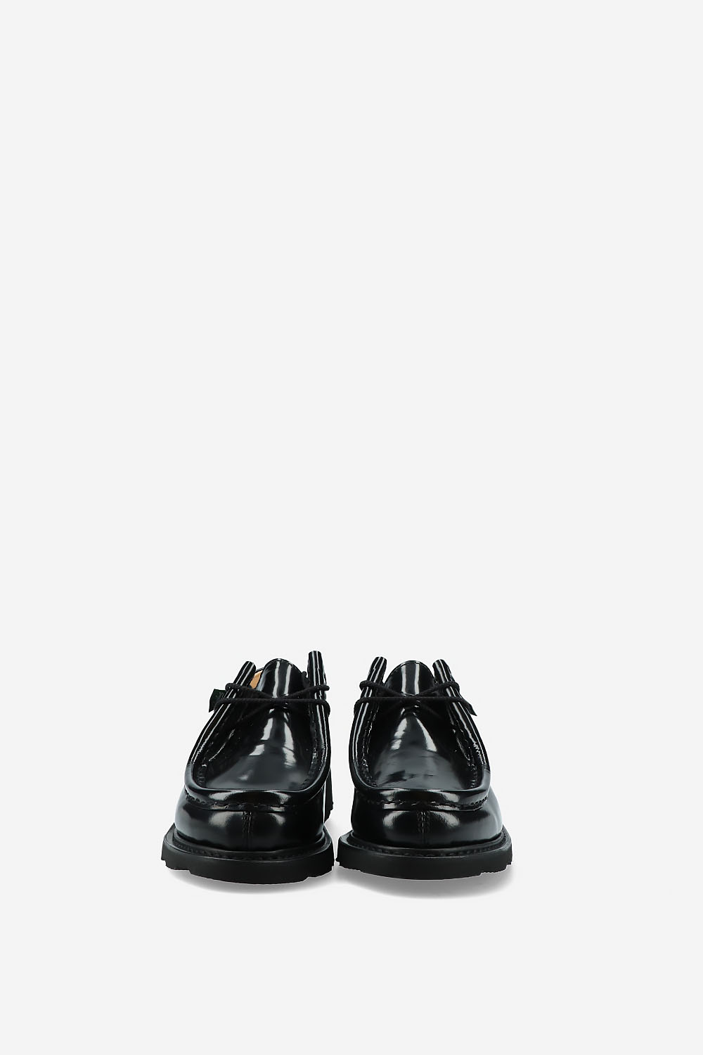 Michael leather lace-up loafers