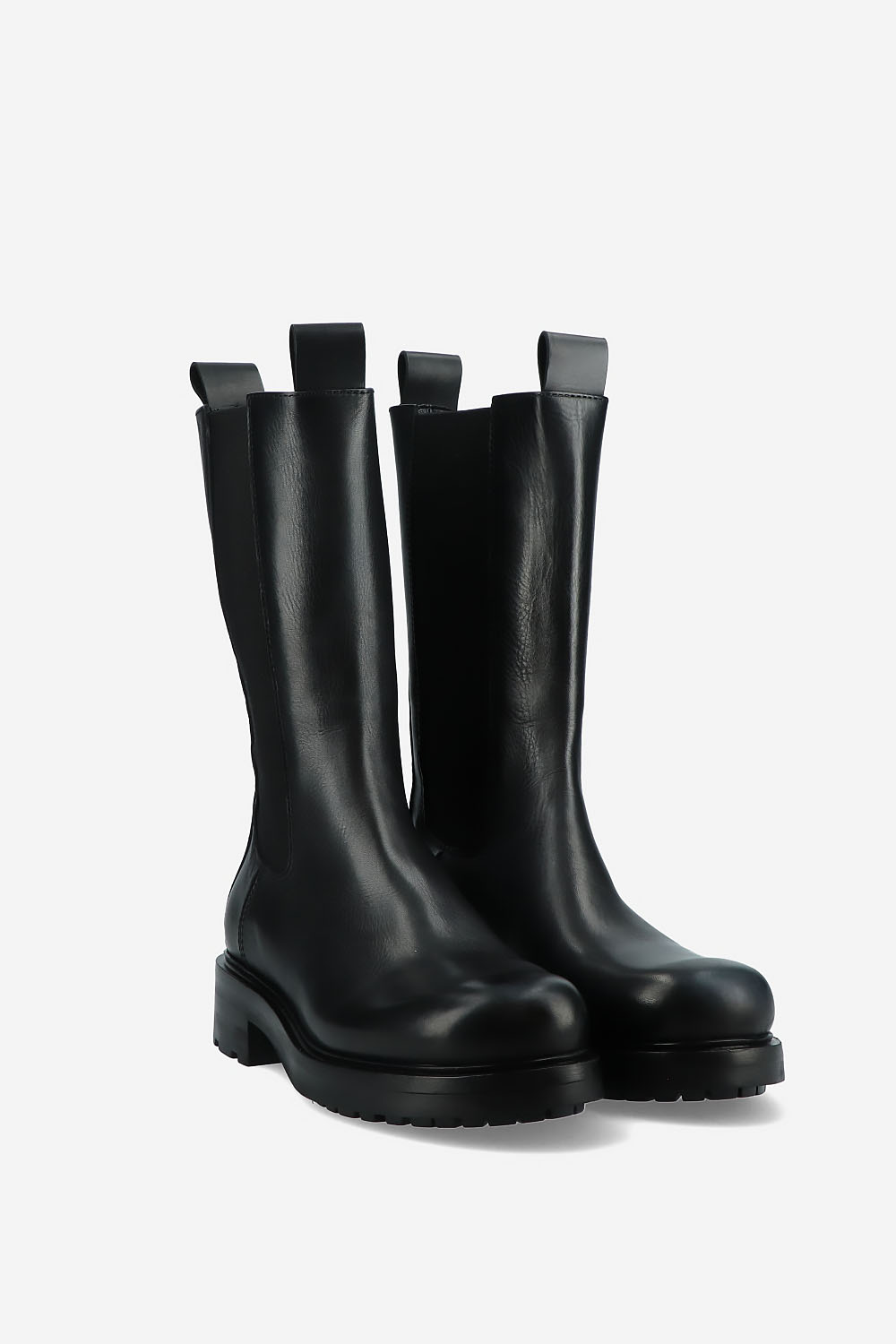 Leather chelsea boots