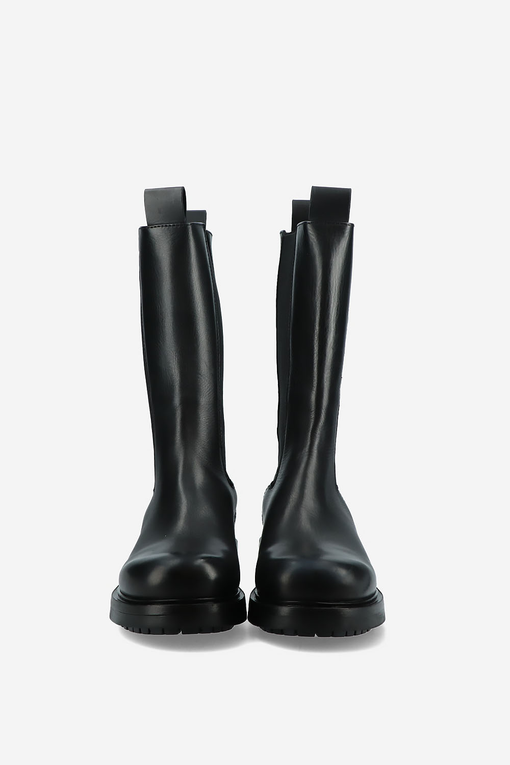 Leather chelsea boots