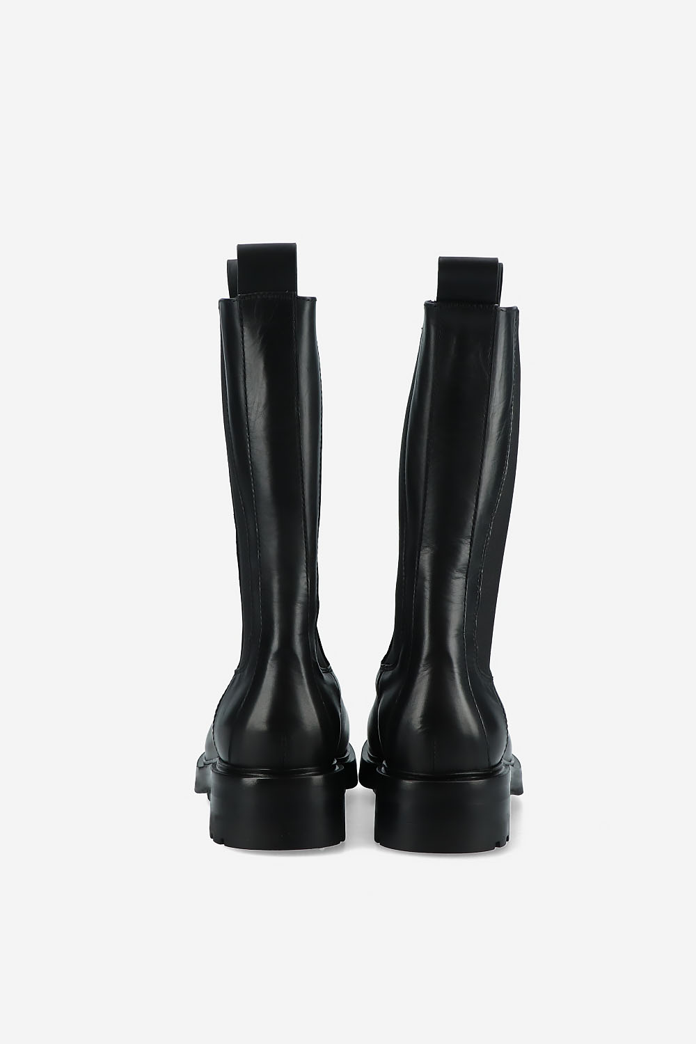 Leather chelsea boots