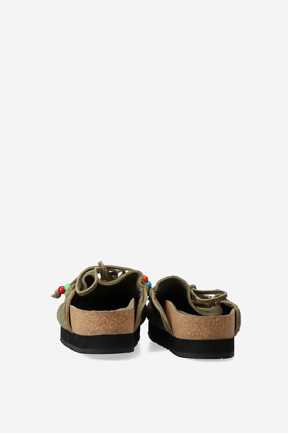 Jim printed suede clogs