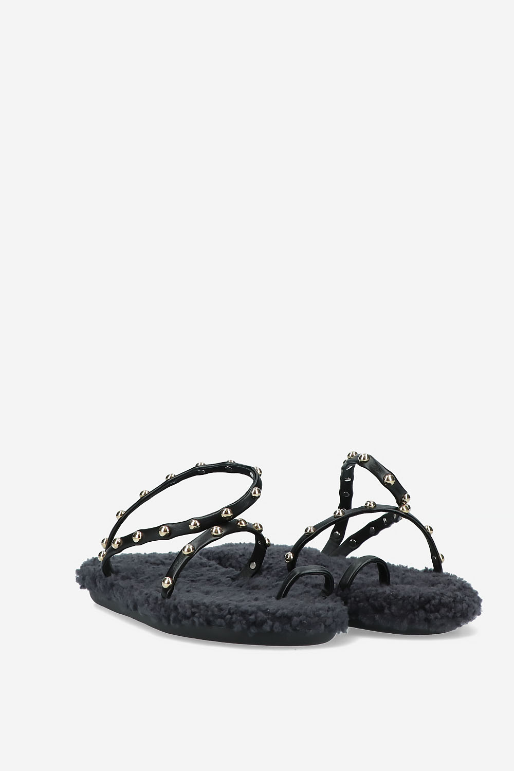 Eleftheria shearling sandals