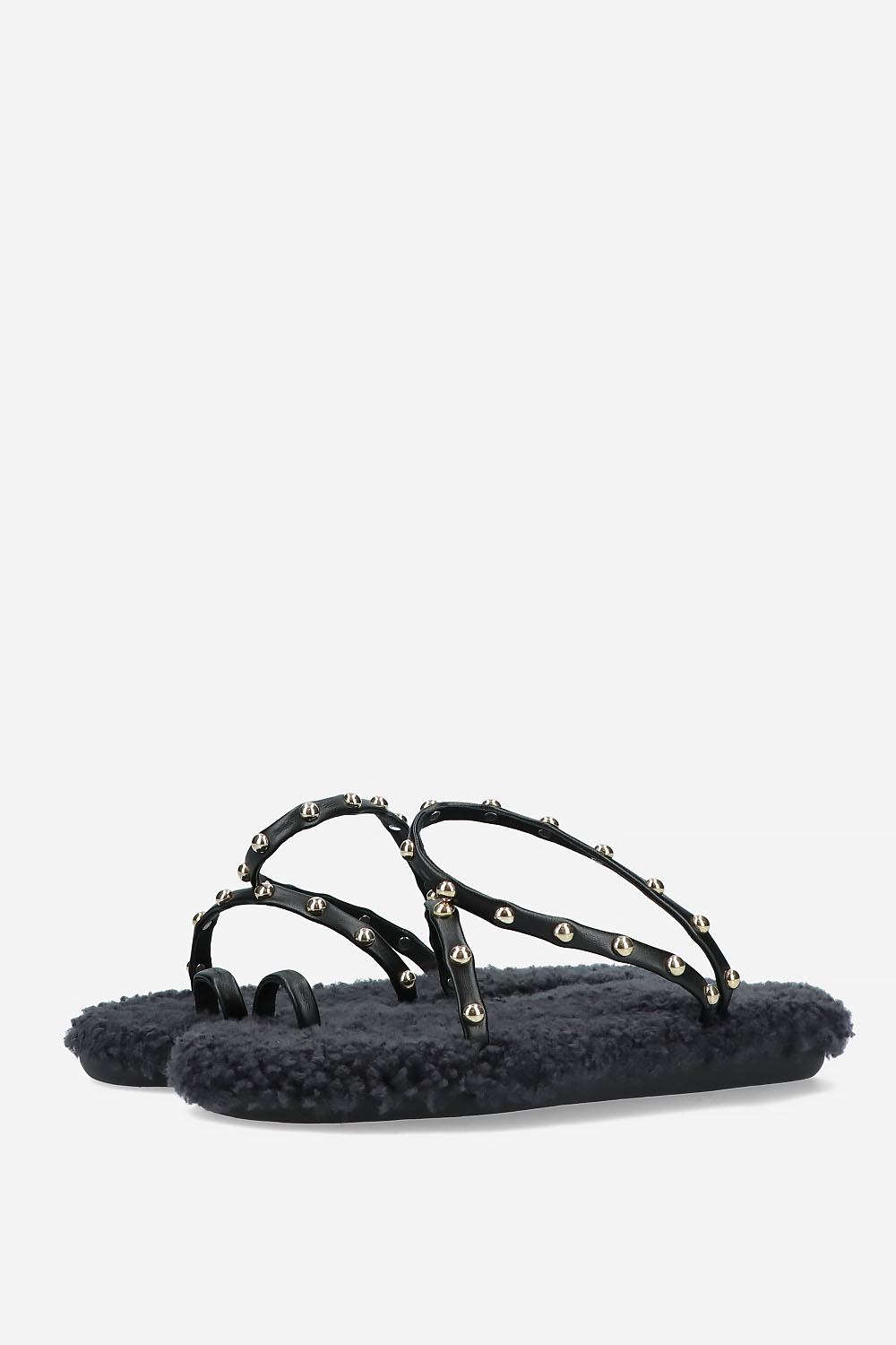 Eleftheria shearling sandals