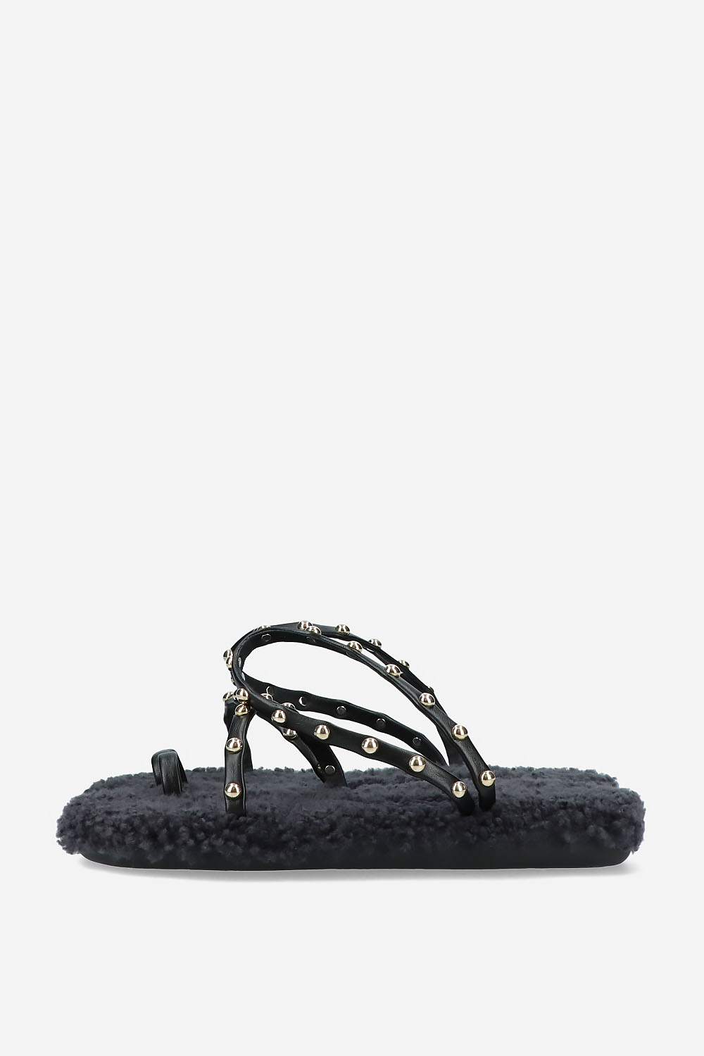 Eleftheria shearling sandals