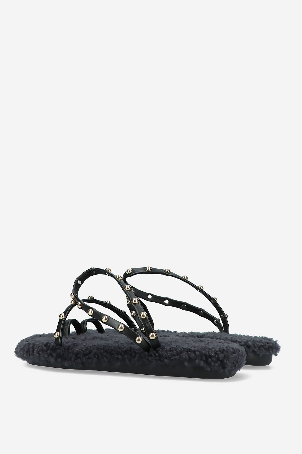 Eleftheria shearling sandals