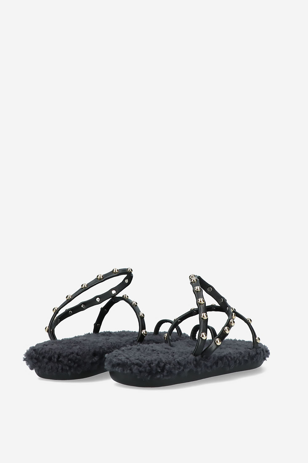 Eleftheria shearling sandals