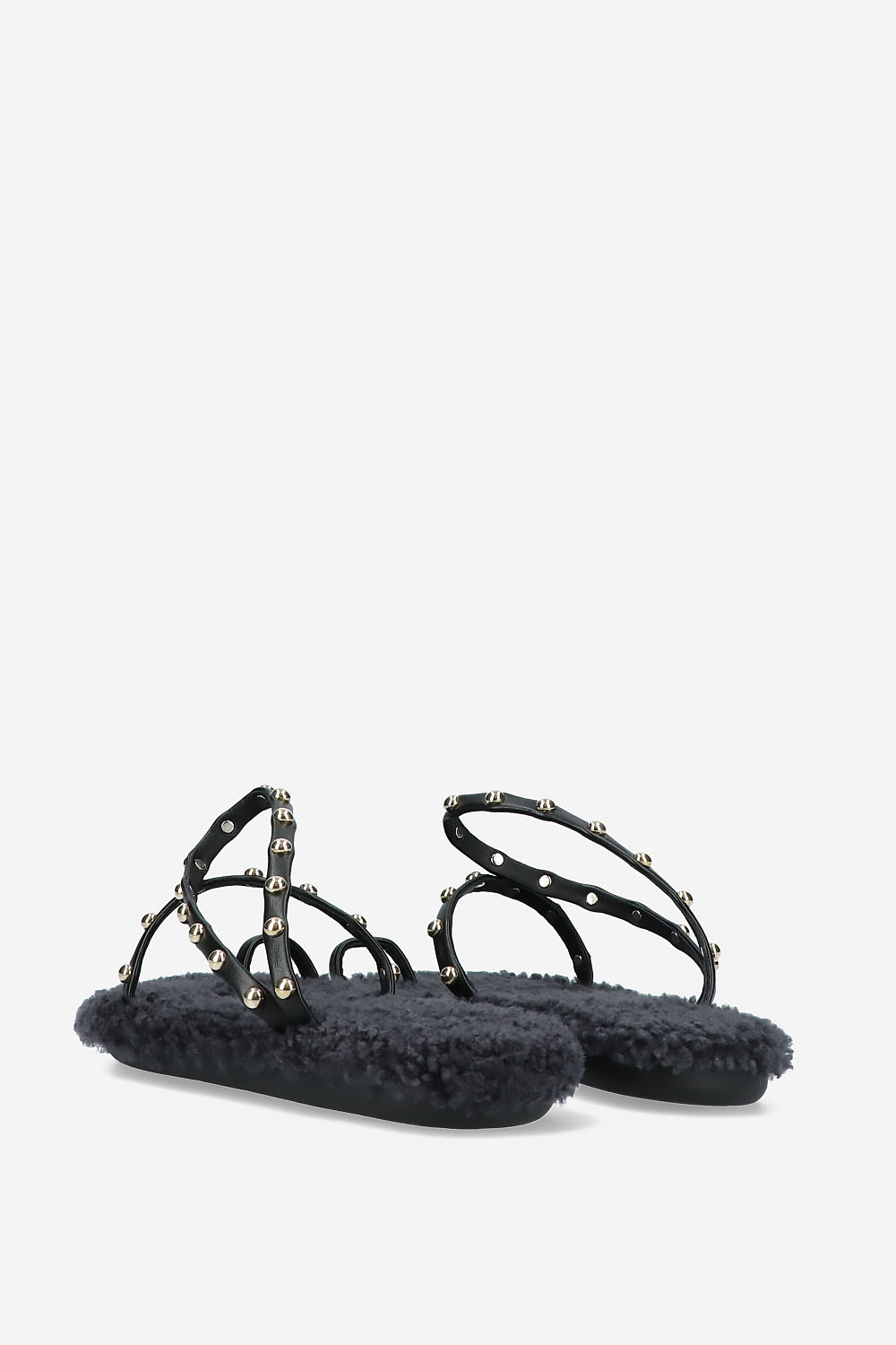 Eleftheria shearling sandals