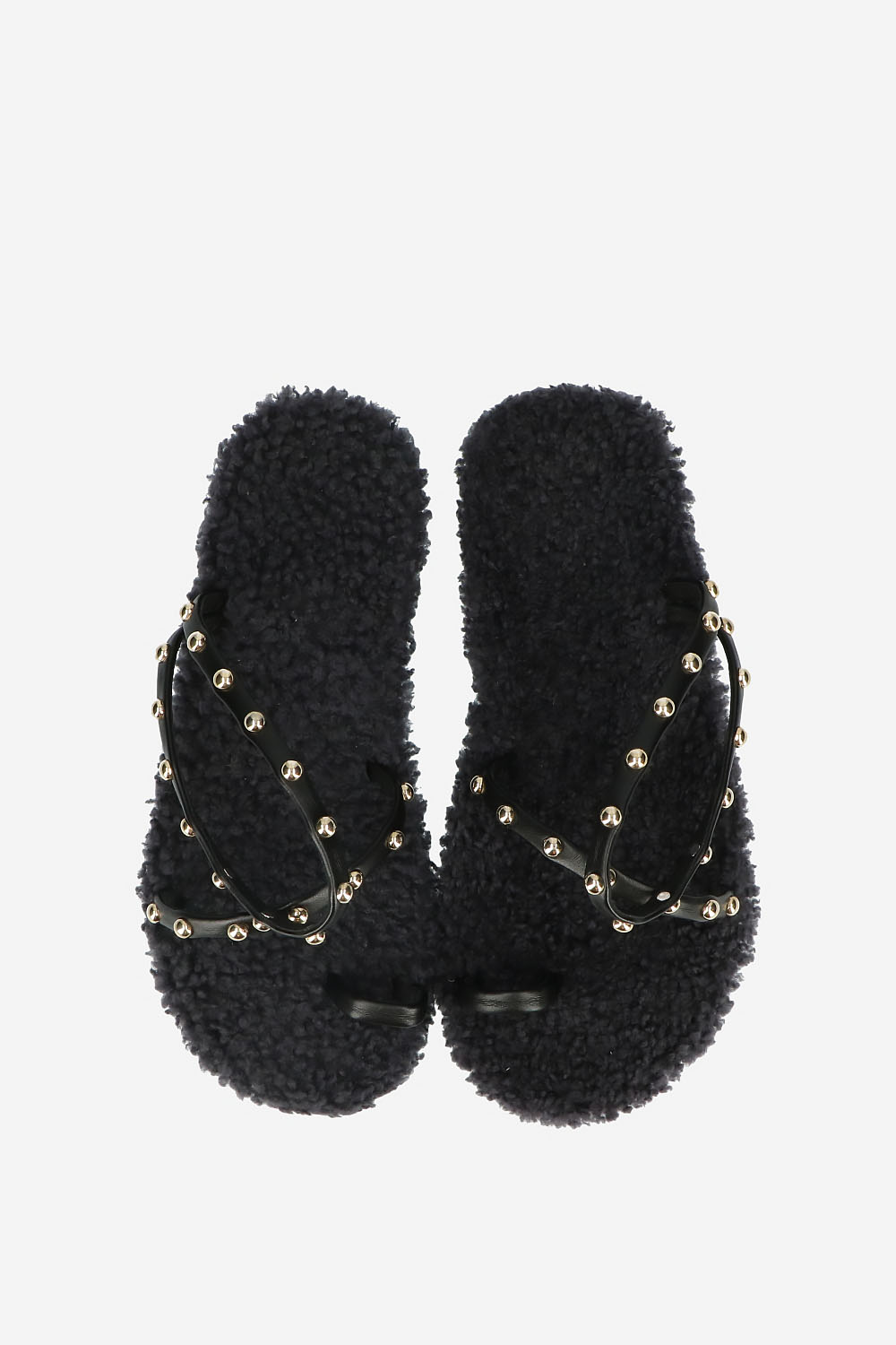 Eleftheria shearling sandals