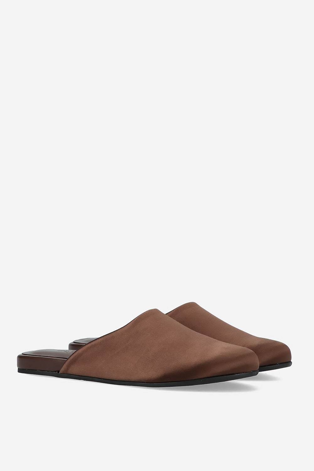 The slipper satin mules