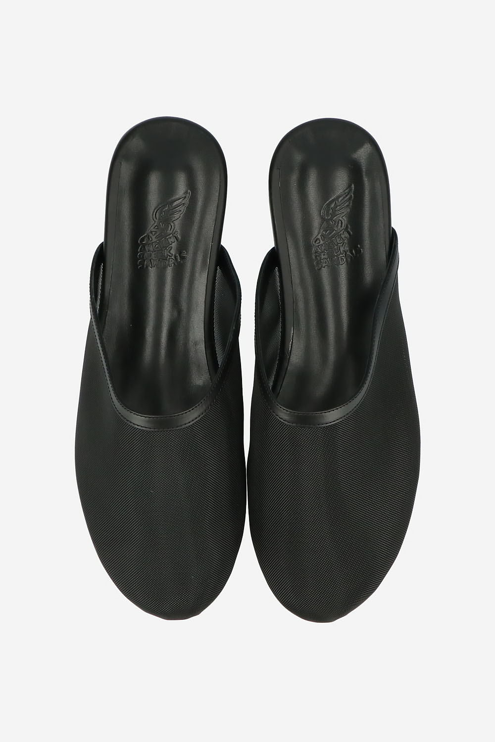 The slipper mesh mules