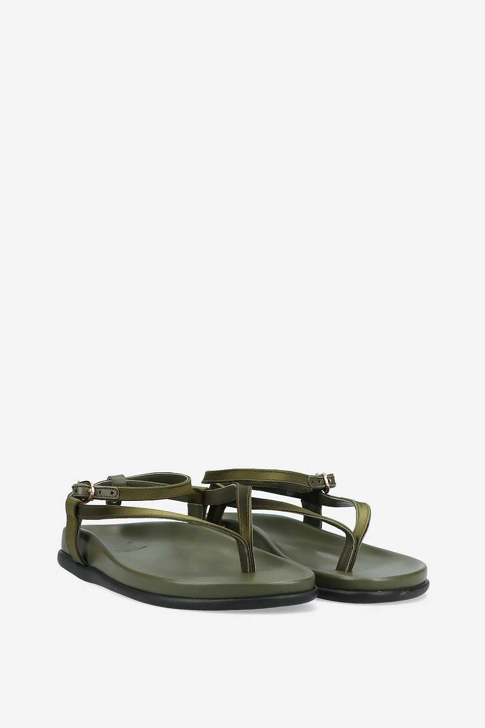 Saloni satin sandals