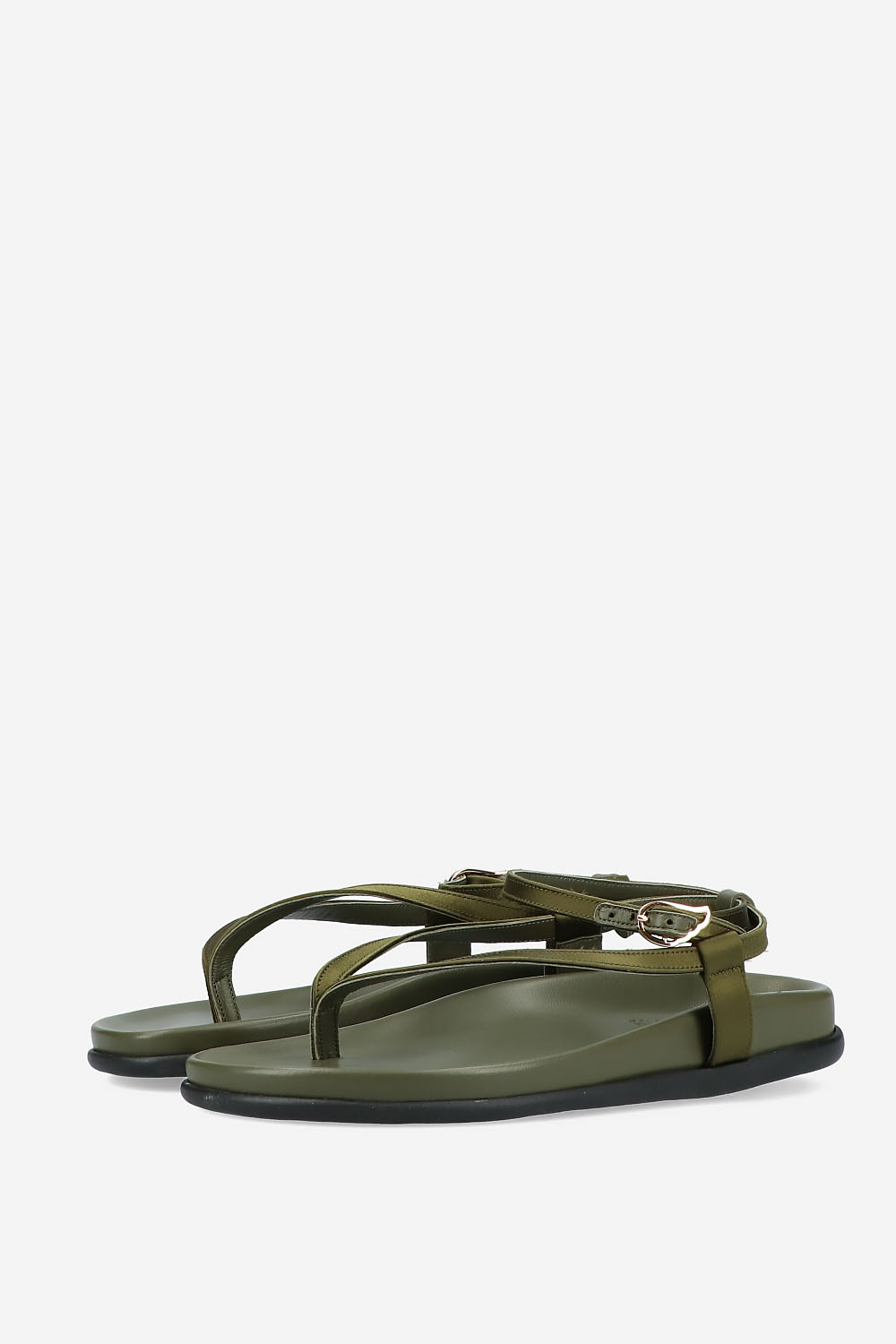 Saloni satin sandals