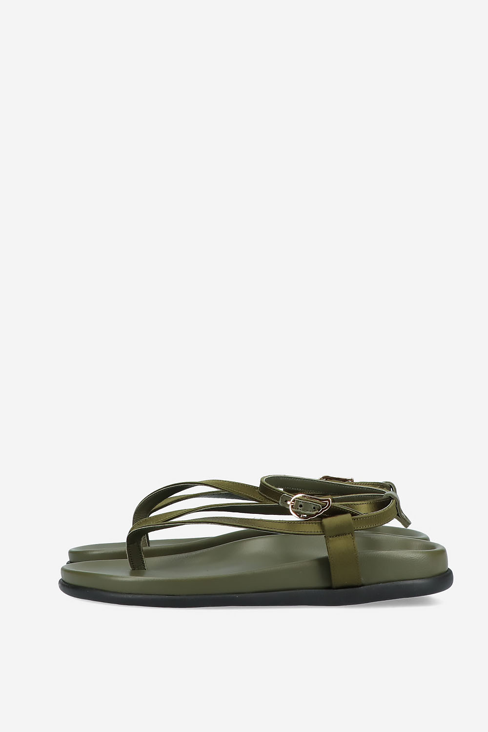 Saloni satin sandals