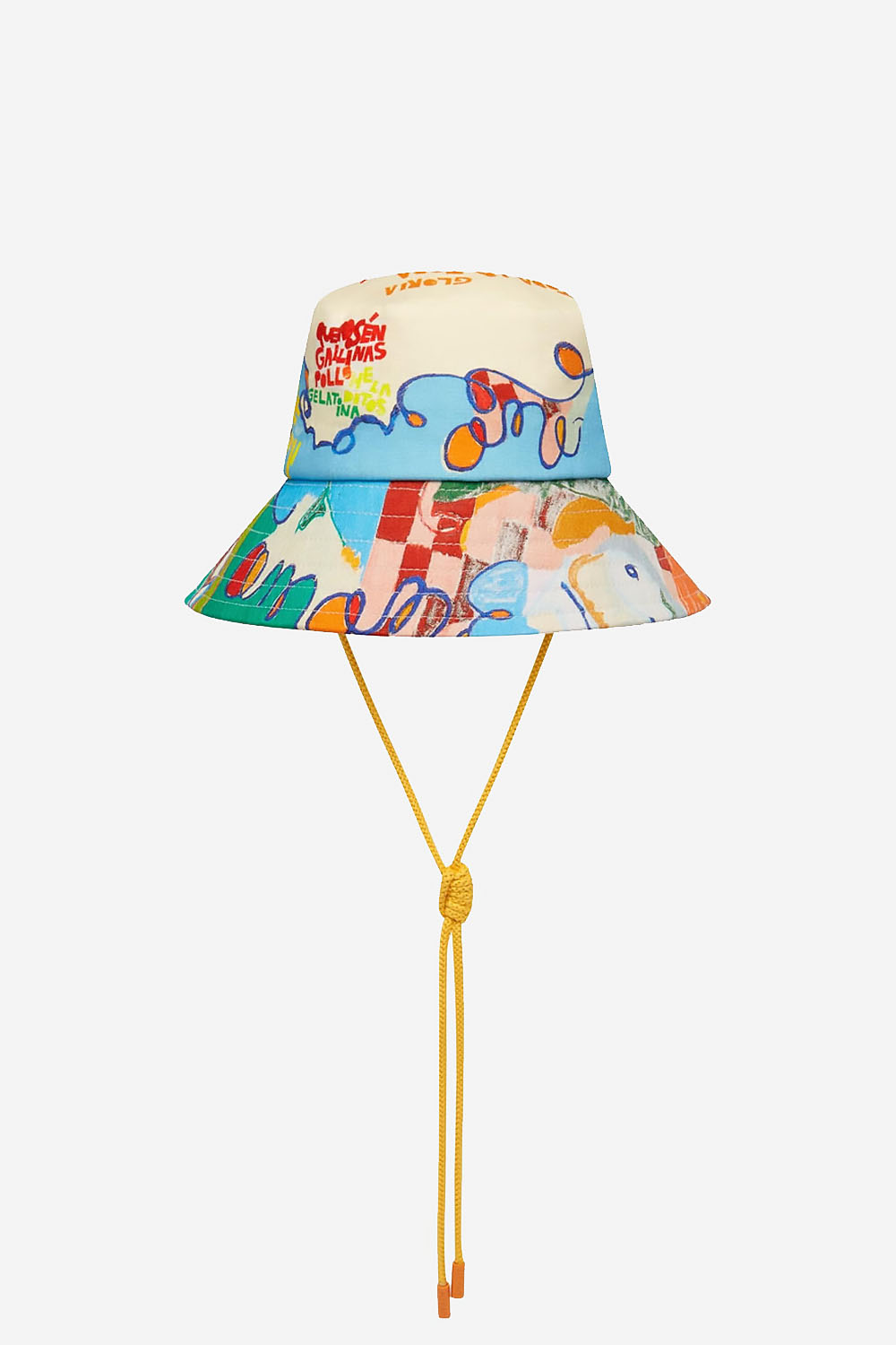 Alemais - Nadia linen bucket hat