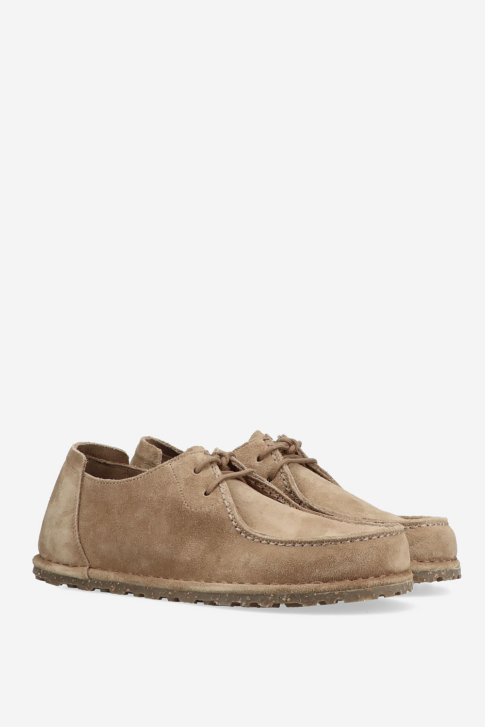 Birkenstock - Utti lace suede lace-up shoes