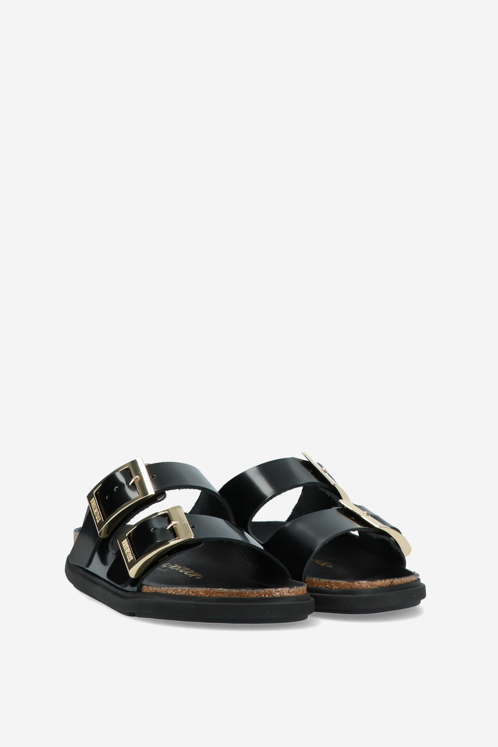Arizona Droplet patent leather sandals