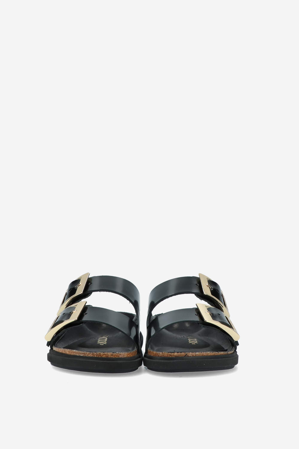 Arizona Droplet patent leather sandals