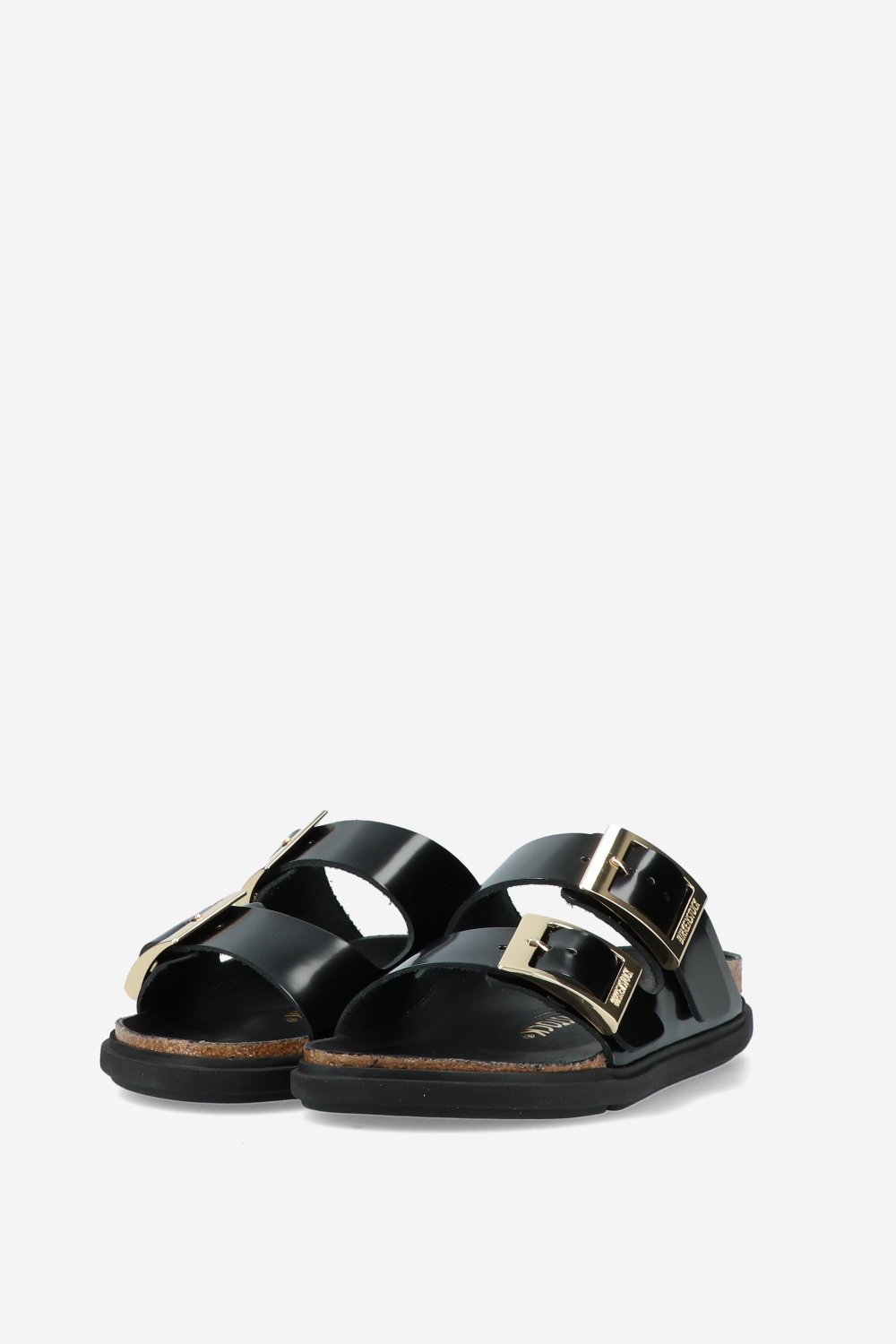 Arizona Droplet patent leather sandals