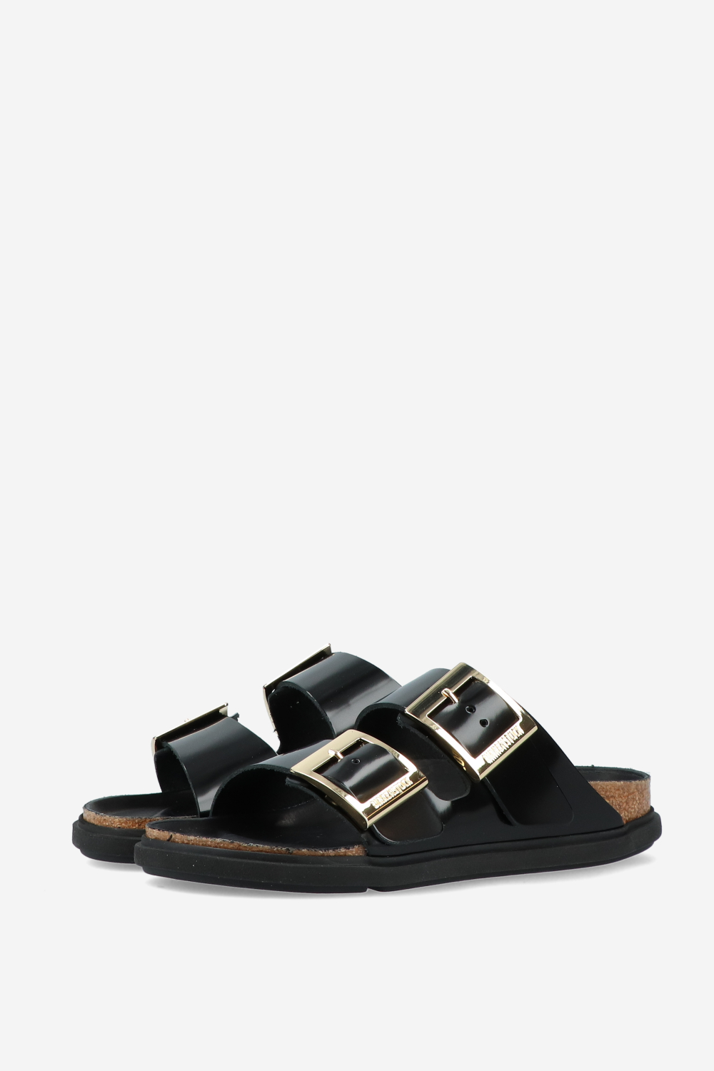 Arizona Droplet patent leather sandals