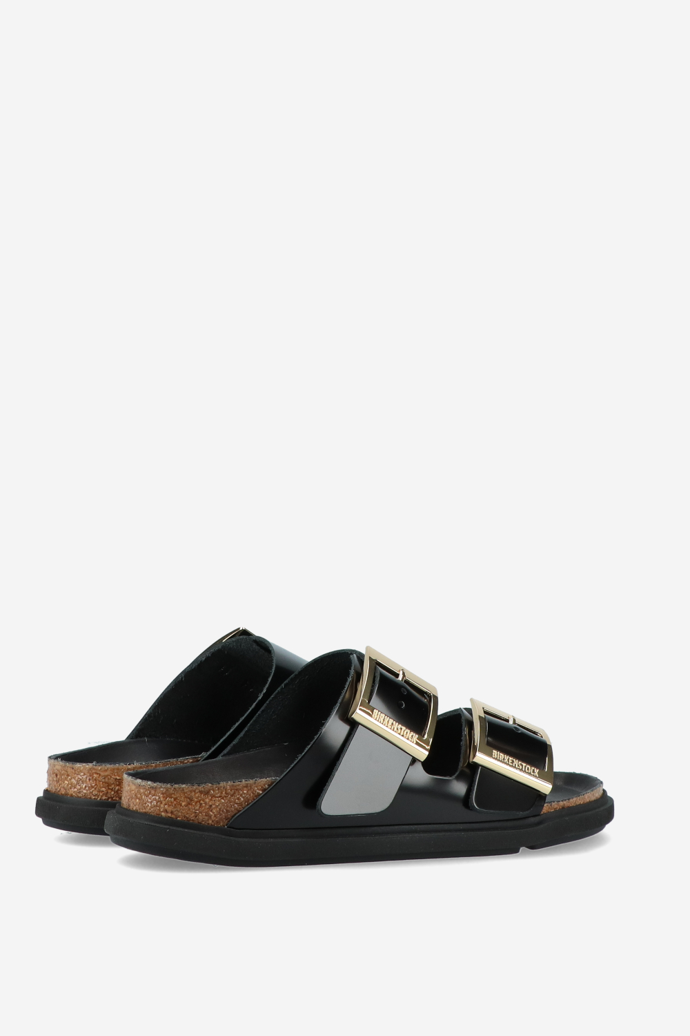 Arizona Droplet patent leather sandals