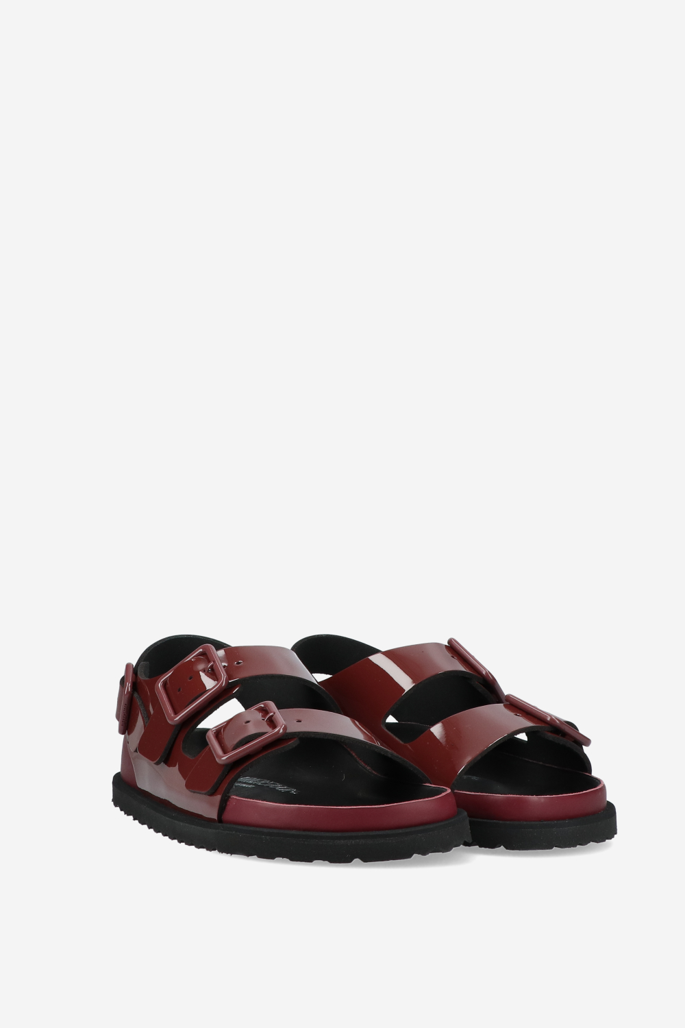 Milano patent leather sandals