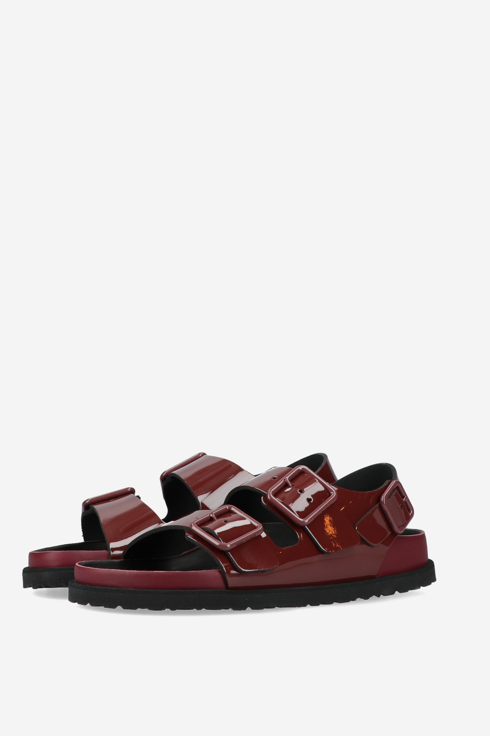 Milano patent leather sandals