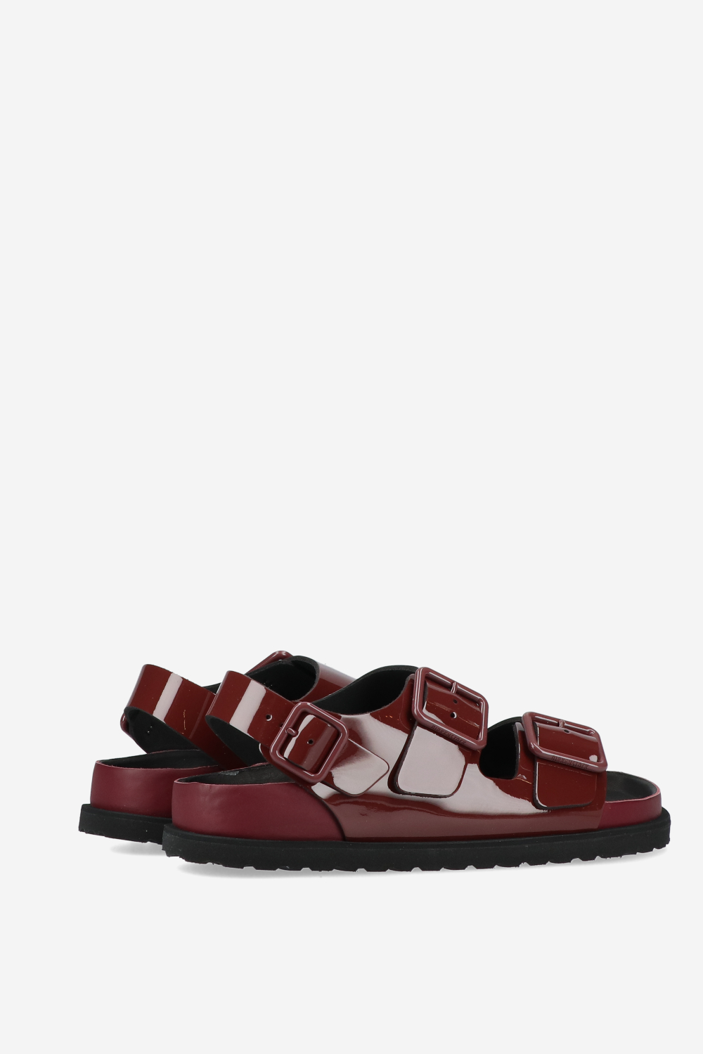 Milano patent leather sandals