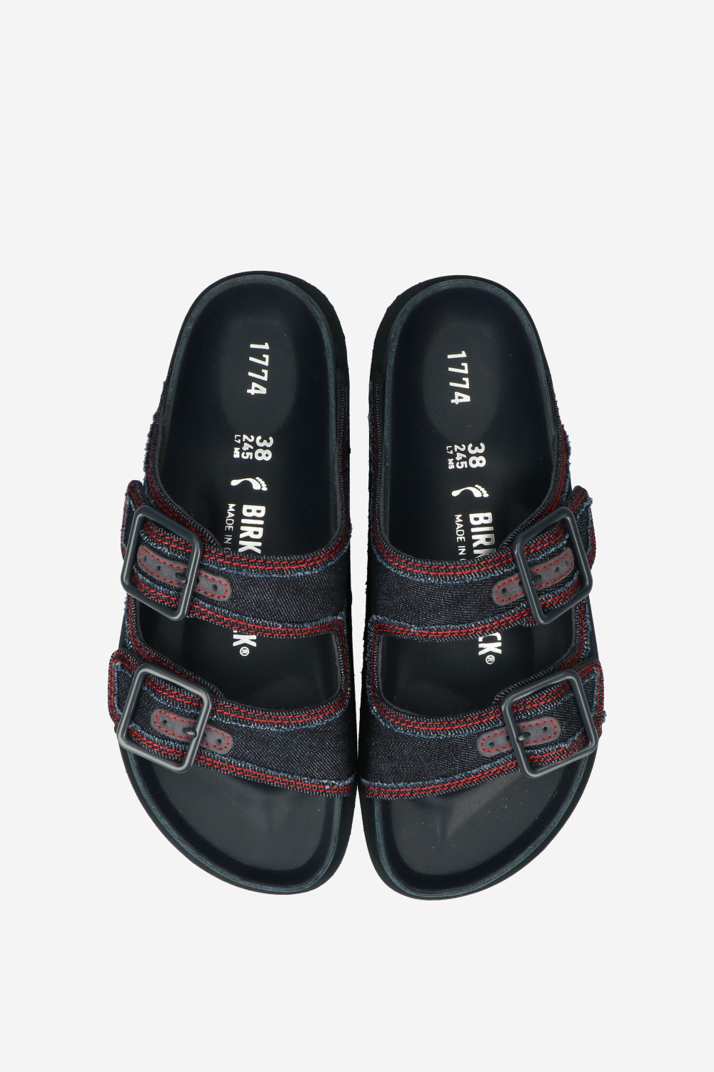 Arizona wash denim sandals