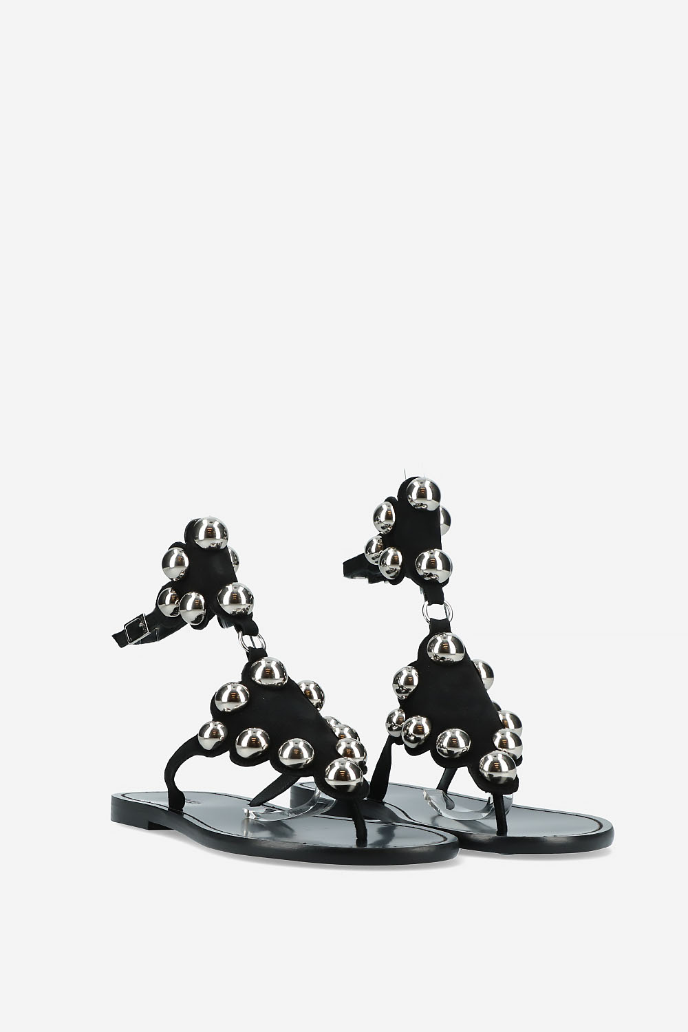 Velvee suede sandals