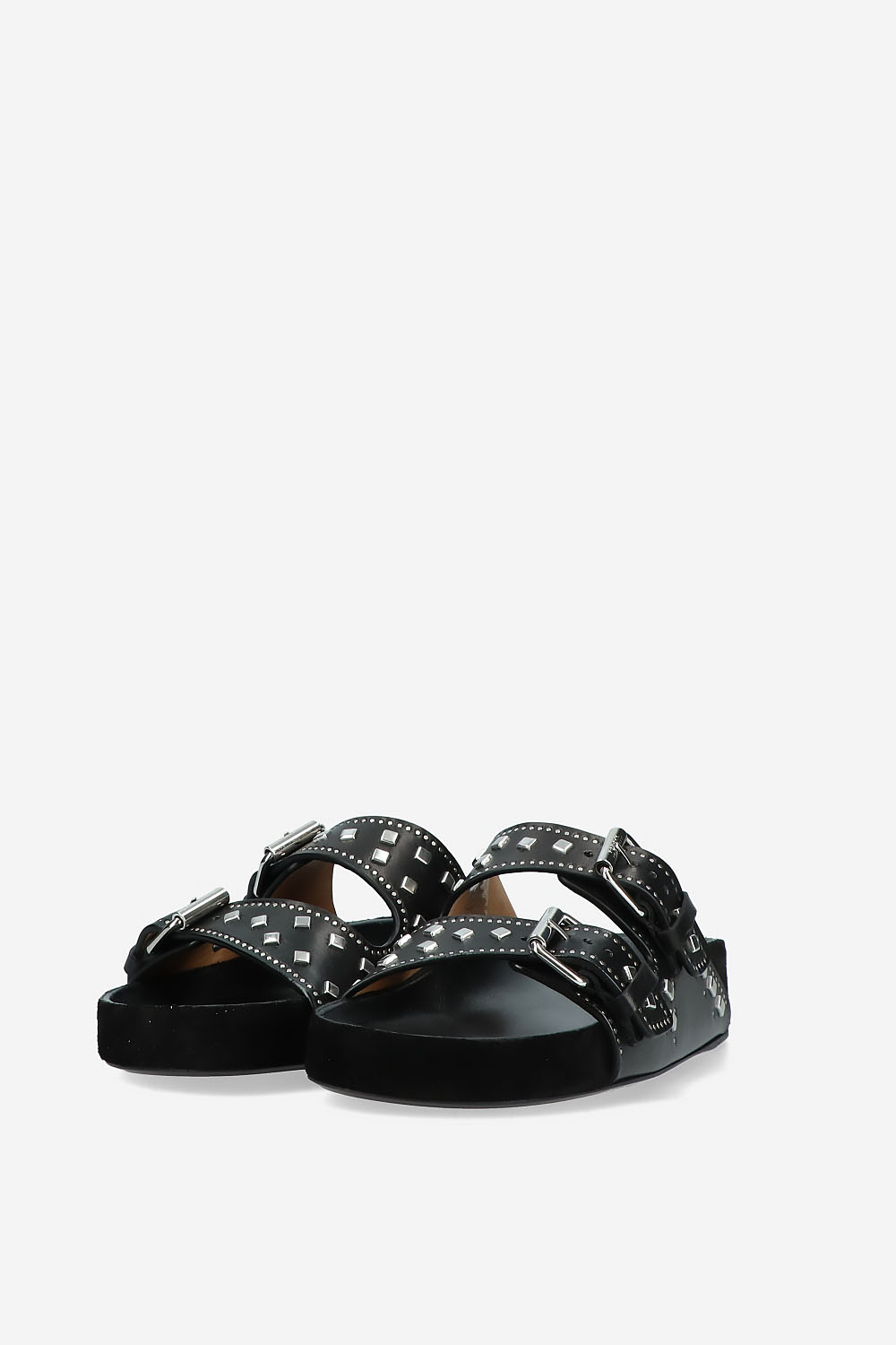 Lennyo leather studded sandals