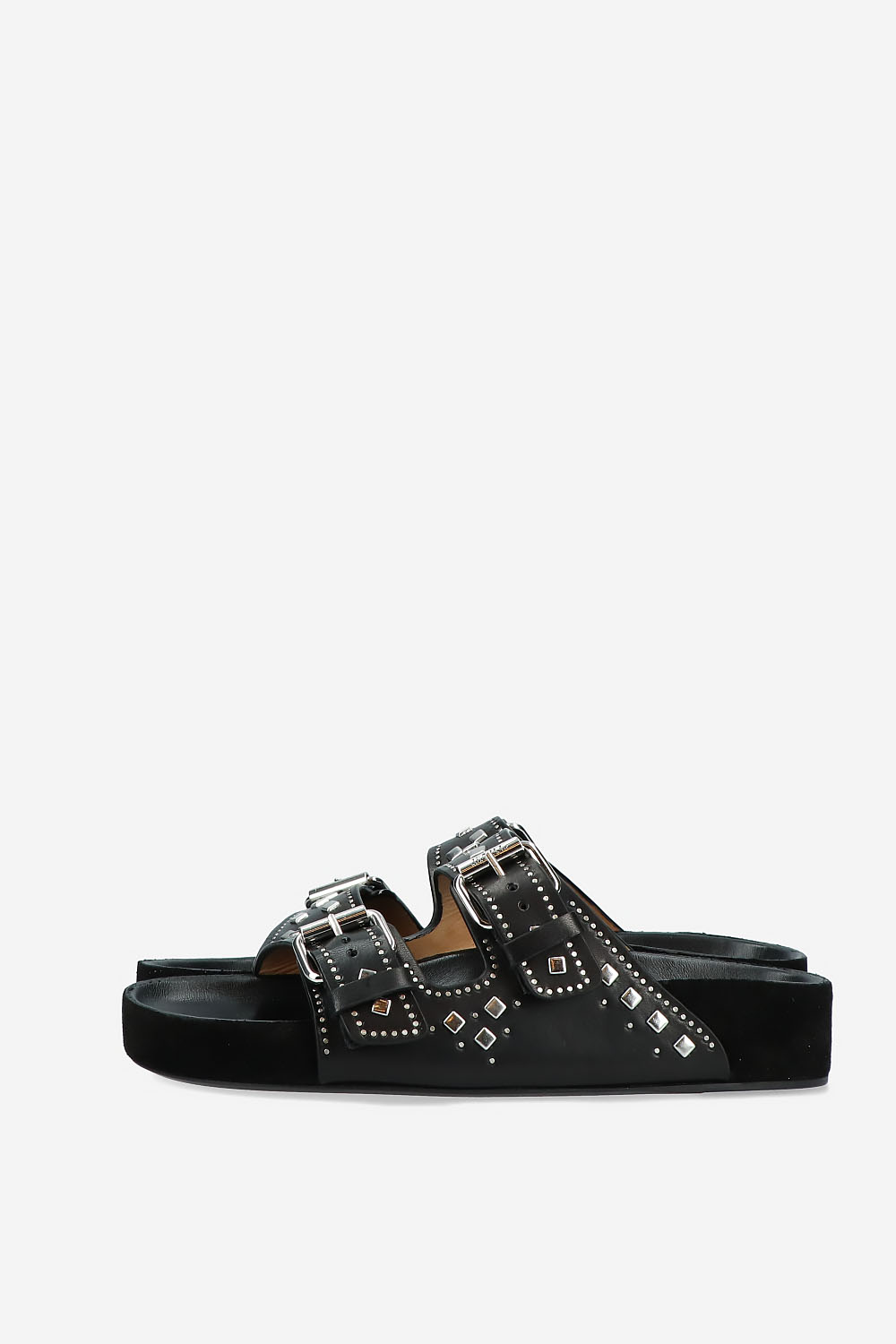 Lennyo leather studded sandals