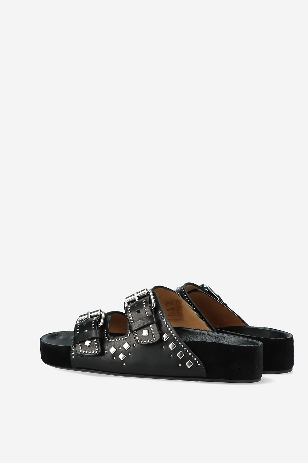 Lennyo leather studded sandals