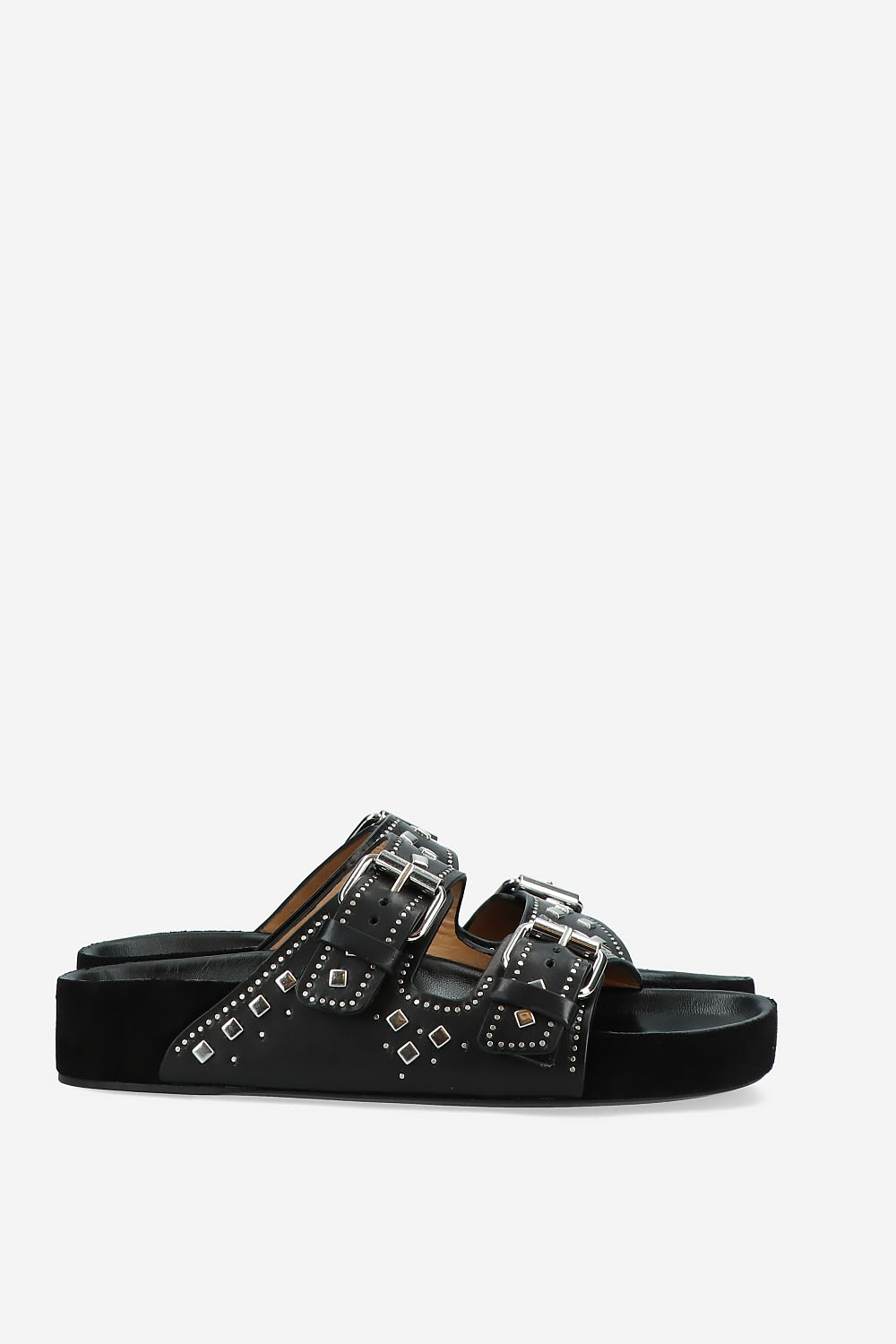 Lennyo leather studded sandals
