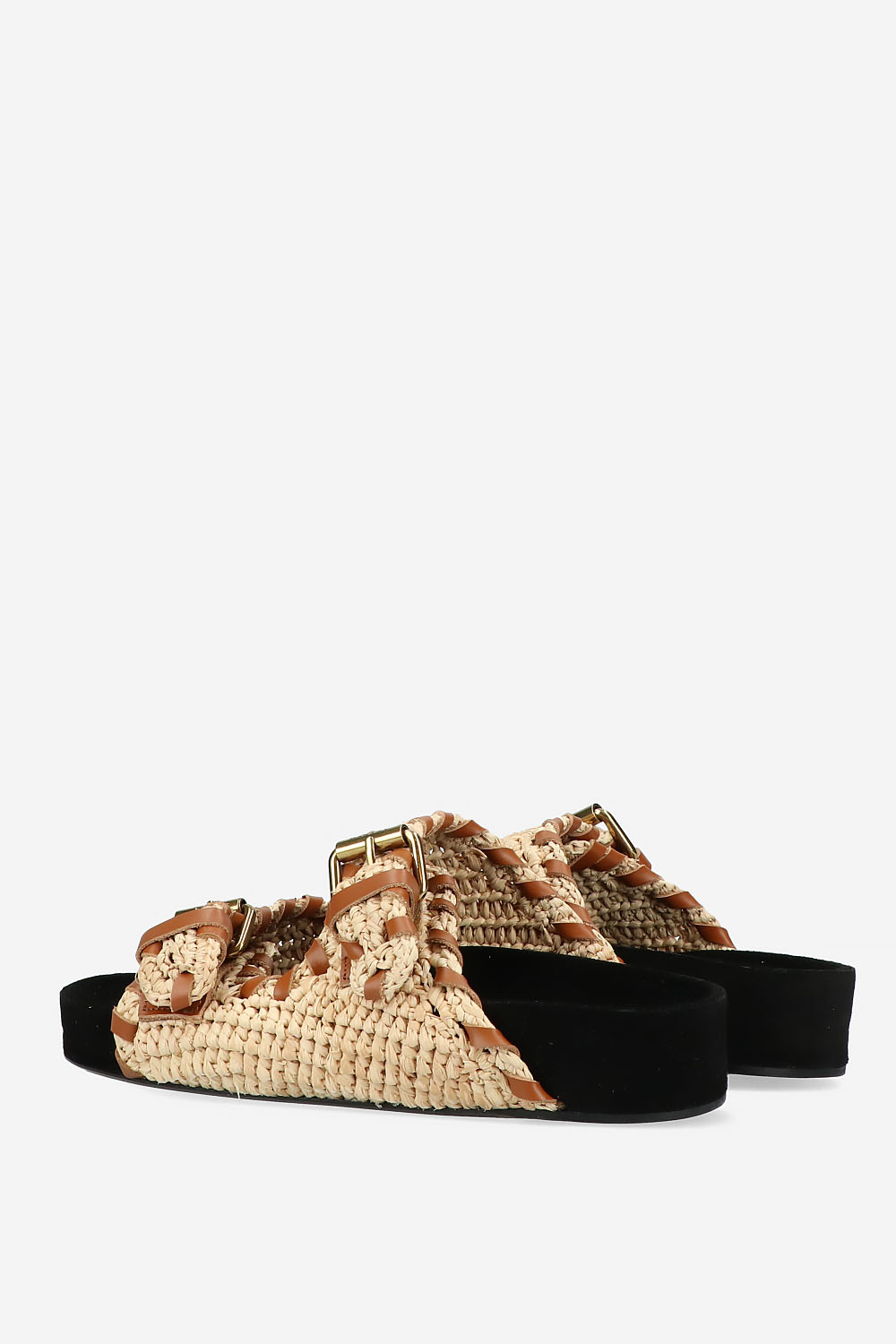 Lennyo raffia sandals