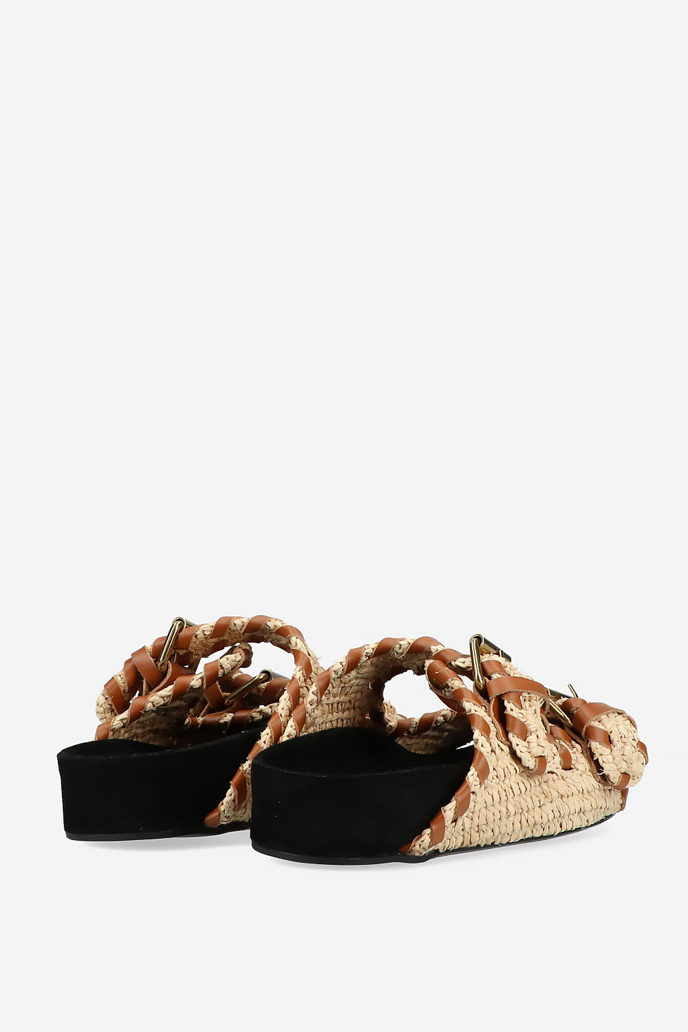 Lennyo raffia sandals