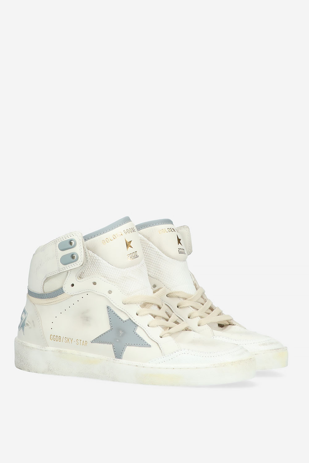 Sky star leather sneakers