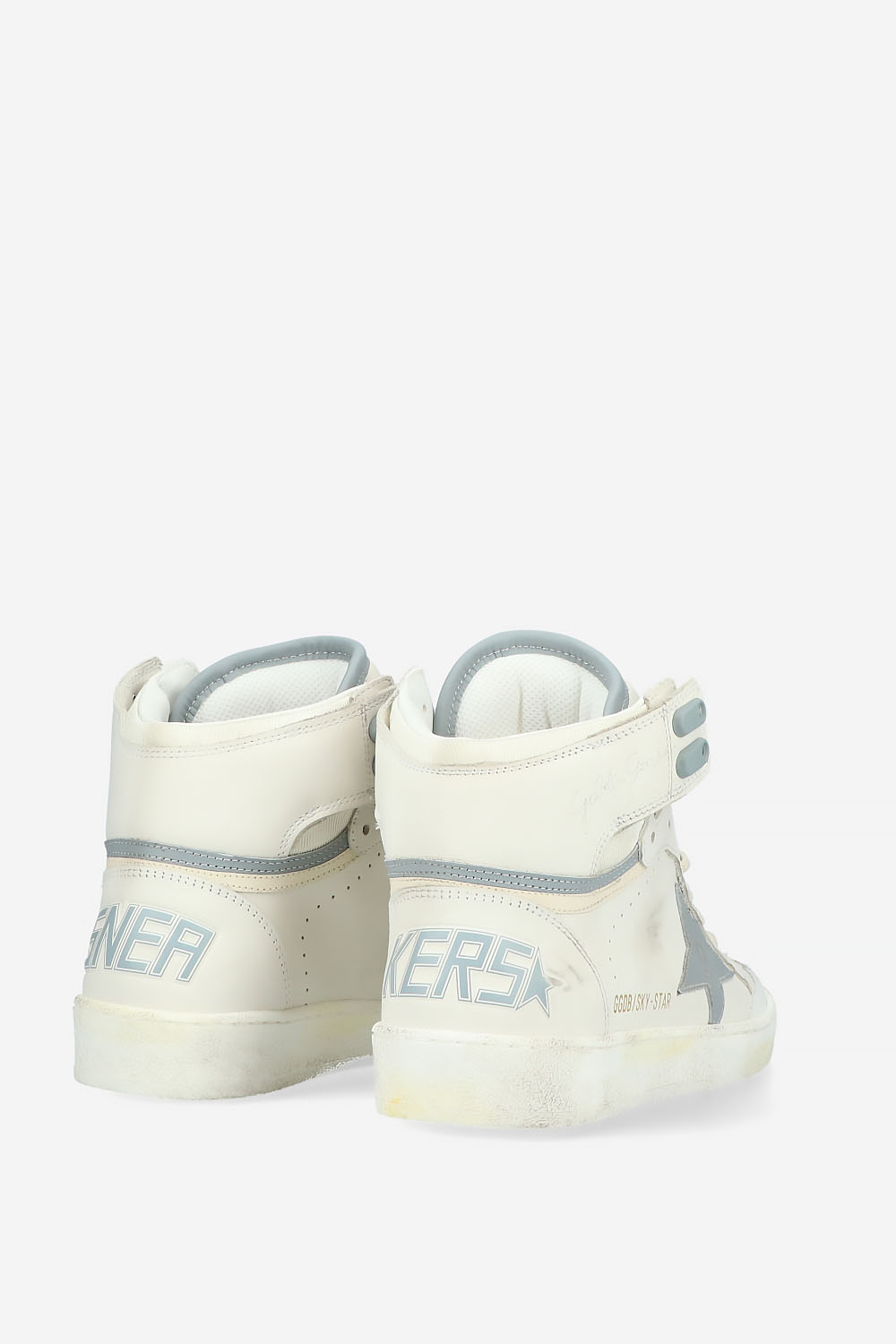 Sky star leather sneakers