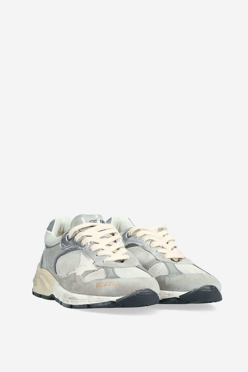 Running dad suede sneakers