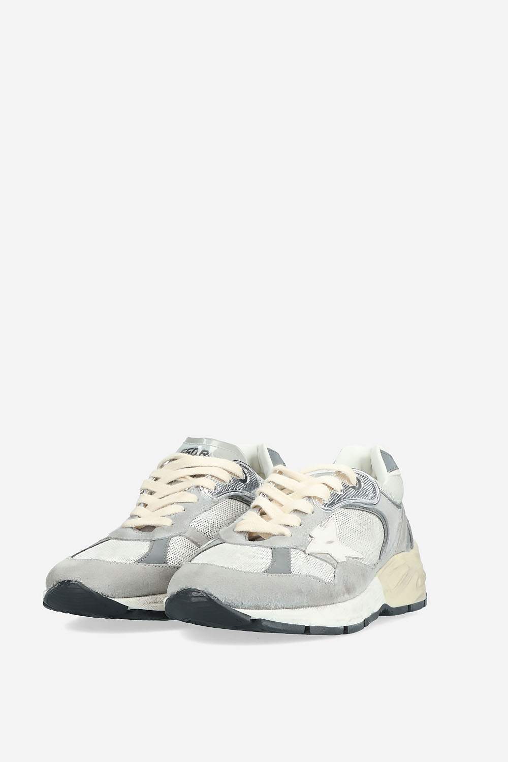 Running dad suede sneakers