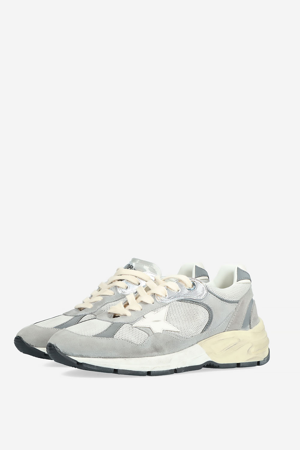 Running dad suede sneakers