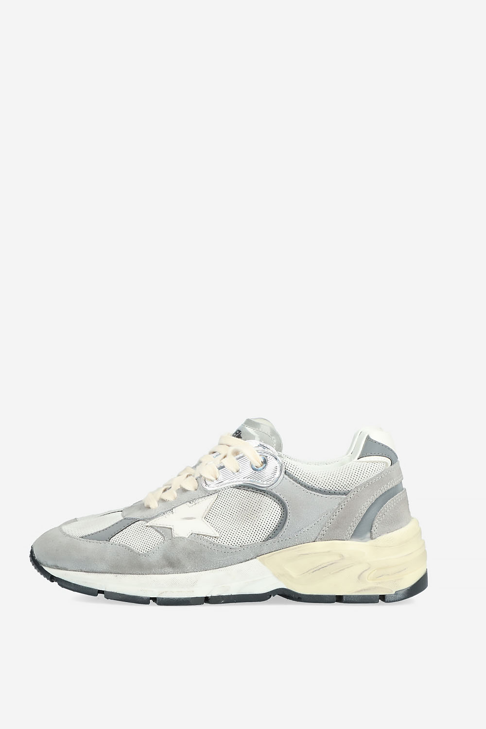 Running dad suede sneakers