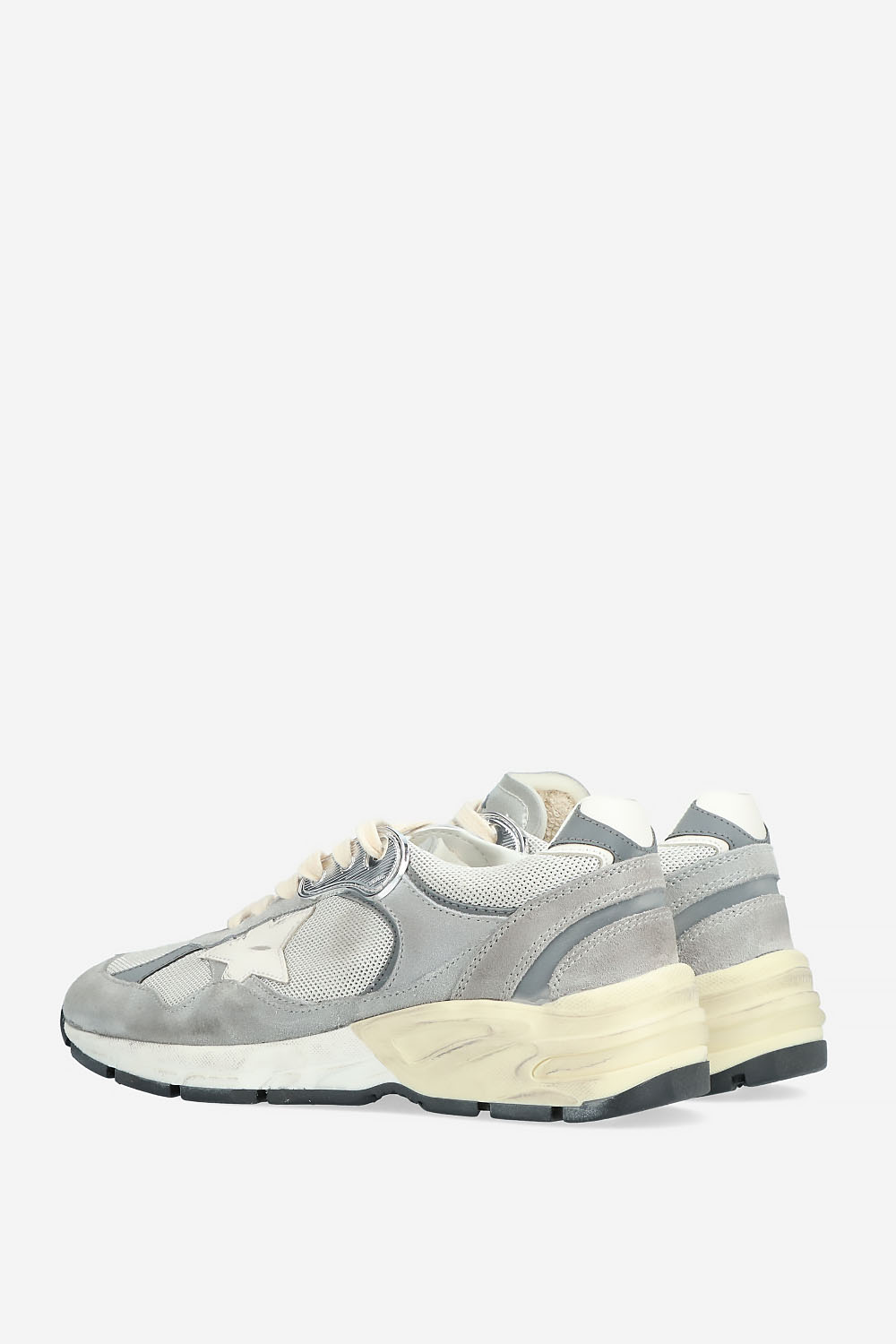 Running dad suede sneakers