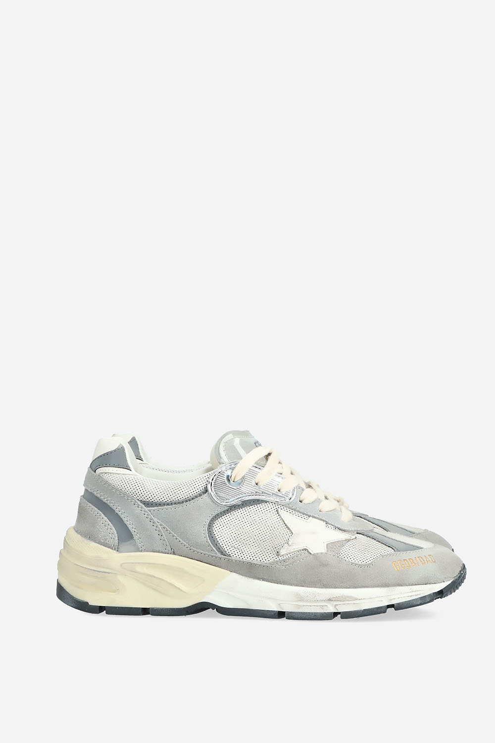 Running dad suede sneakers