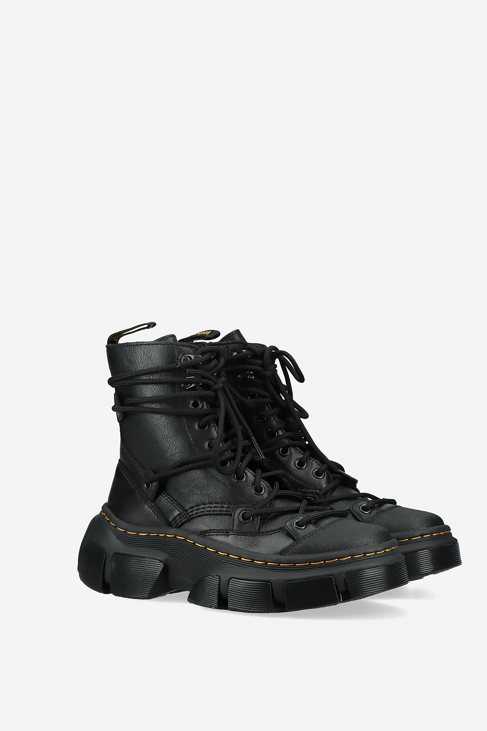 DMXL lace leather boots - Mayke